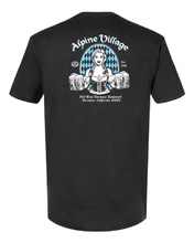 Load image into Gallery viewer, Alpine Village - Short Sleeve Black