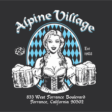 Load image into Gallery viewer, Alpine Village - Short Sleeve Black