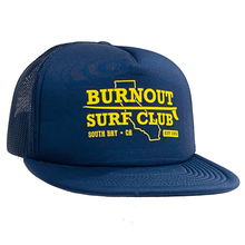 Load image into Gallery viewer, Burnout Surf Club Cap - Navy + Gold