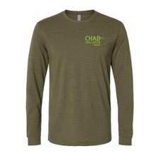 Load image into Gallery viewer, Chad Hollister Band - Long Sleeve Heather Green