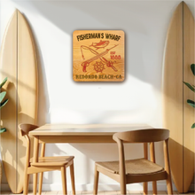 Load image into Gallery viewer, Fisherman's Wharf 15" x 15" Sign