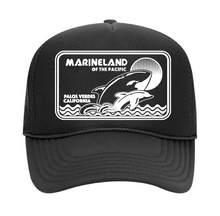 Load image into Gallery viewer, Marineland of the Pacific : Trucker Hat - Black
