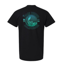 Load image into Gallery viewer, Palos Verdes Peacock - Black Short Sleeve