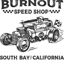 Load image into Gallery viewer, Burnout Speed Shop - White L/S