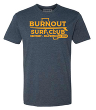 Load image into Gallery viewer, Burnout Surf Club - S/S - Navy