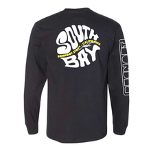 Load image into Gallery viewer, South Bay Trip Long Sleeve Tee - Black

