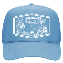 Load image into Gallery viewer, Marineland's Baja Reef - Blue Trucker Hat
