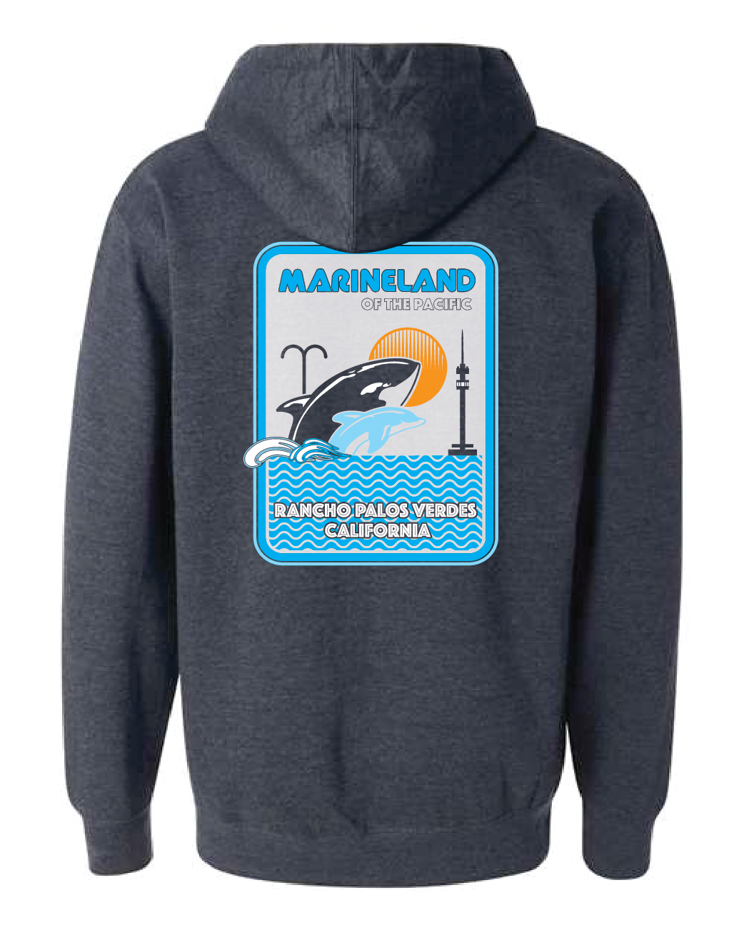 Marineland of the Pacific - Pullover / Navy Heather