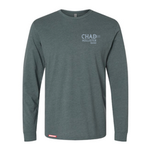 Load image into Gallery viewer, Chad Hollister Band - Long Sleeve Heather Blue
