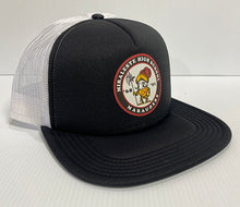 Load image into Gallery viewer, The Disanto- Blk/White Snap Back Trucker Hat
