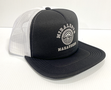 Load image into Gallery viewer, Hall - Trucker Hat - Black / White
