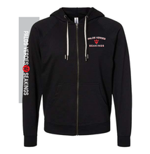 Load image into Gallery viewer, PV Sea Kings Zip Sweatshirt - Black
