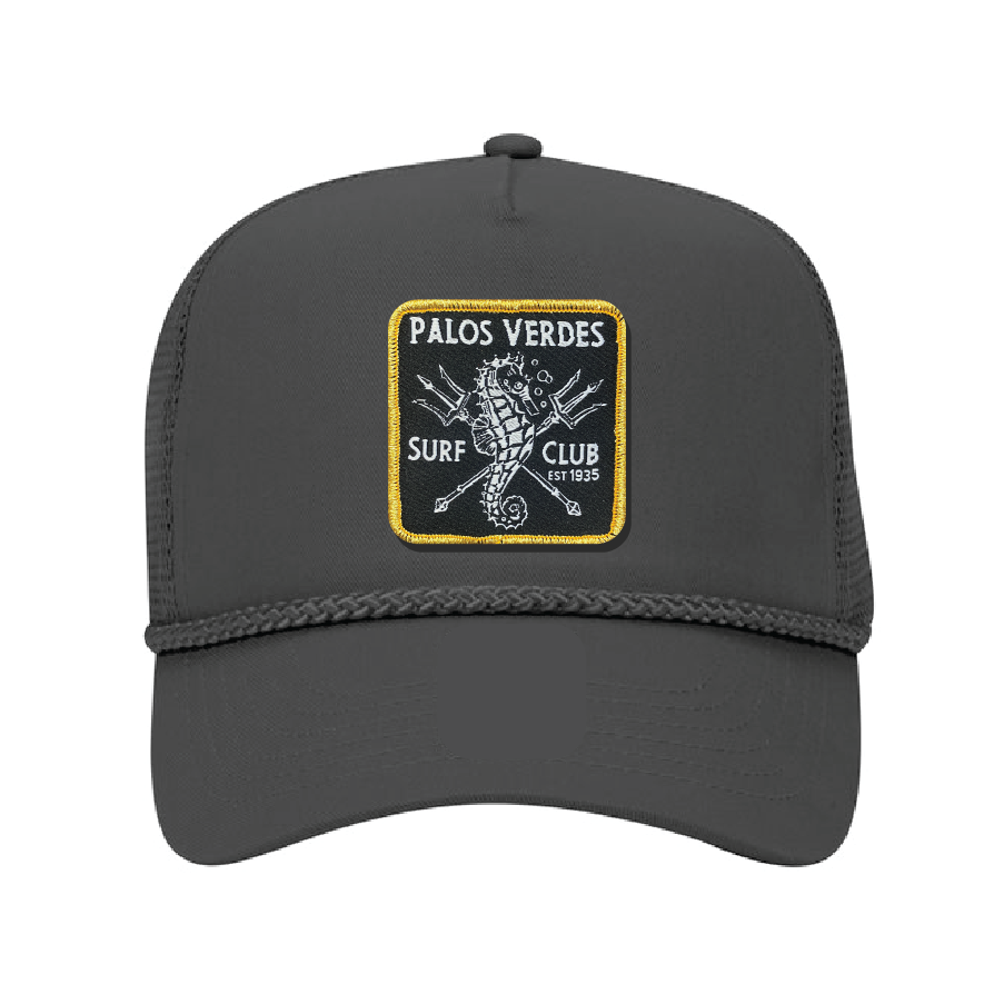 Palos Verdes Surf Club - Twill Snap Back - Black