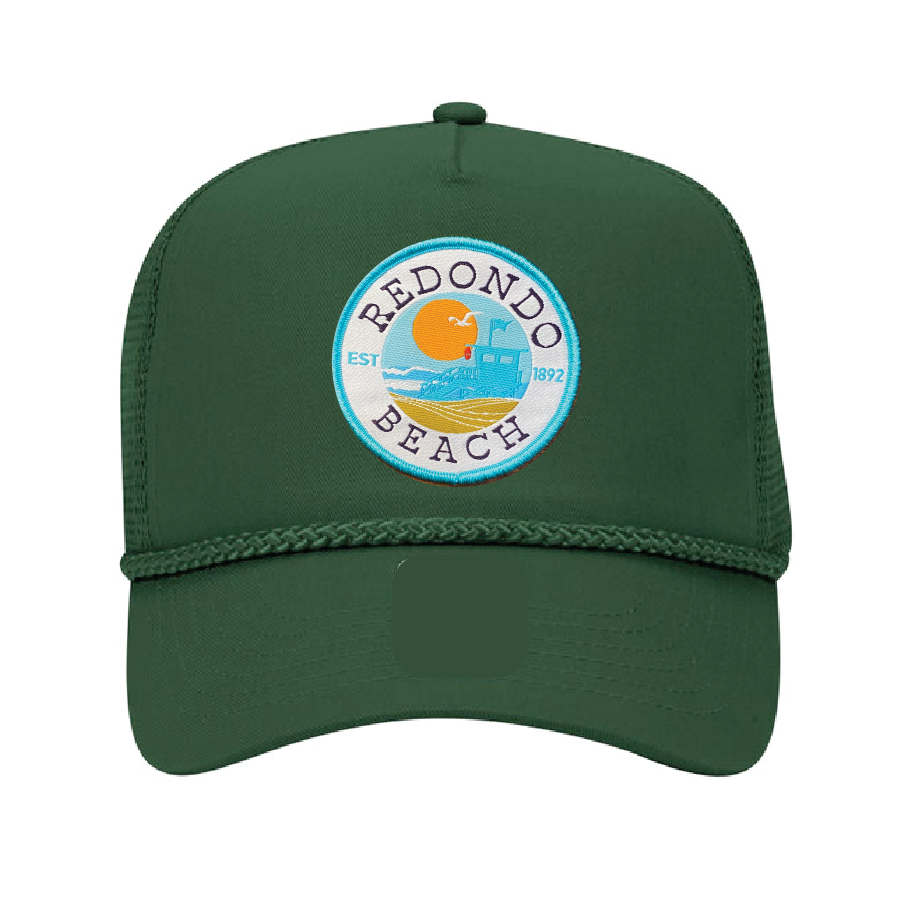 Redondo Beach - Twill Snap Back / Forest Green