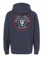 Load image into Gallery viewer, Palos Verdes Trident - Hoodie Navy
