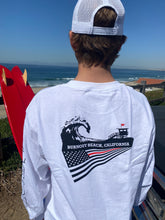 Load image into Gallery viewer, Wave Tower  L/S - White
