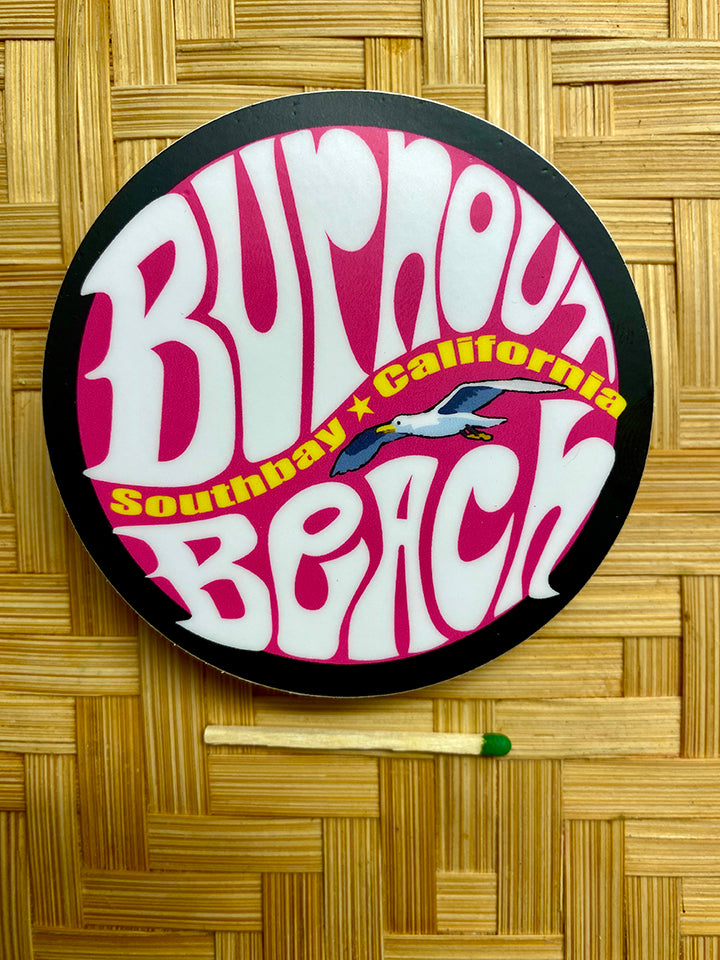 Burnout Beach Trip Sticker - 3